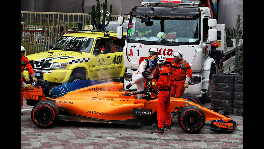 Fernando Alonso - McLaren - GP Monaco 2018 - Rennen