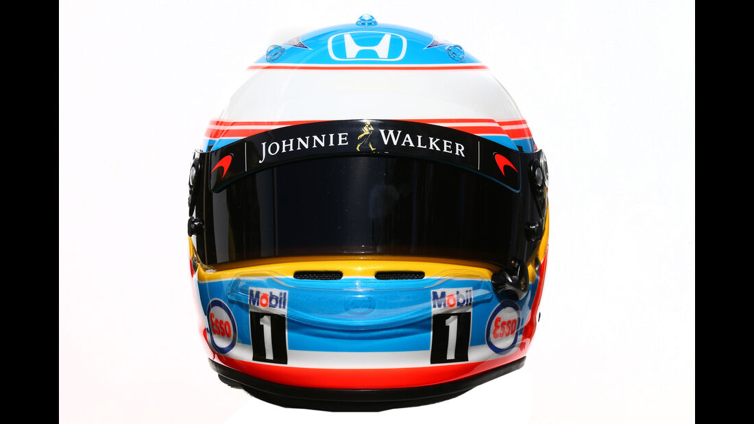Fernando Alonso - McLaren - Helm - Formel 1 - 2016