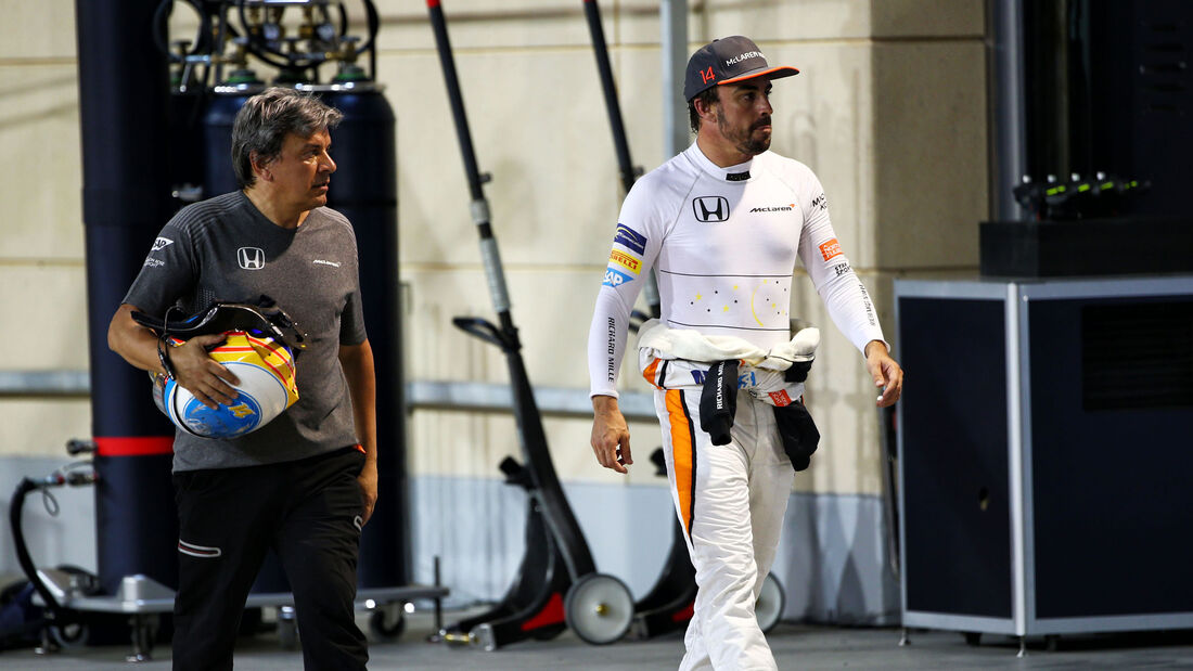 Fernando Alonso - McLaren-Honda - GP Bahrain 2017 - Qualifying 