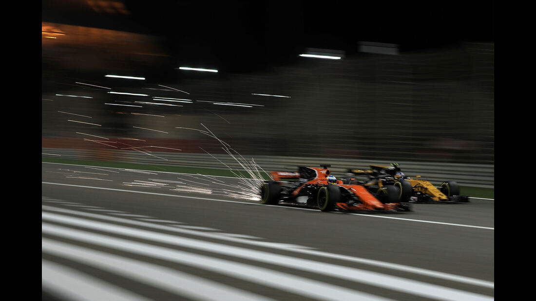 Fernando Alonso - McLaren-Honda - GP Bahrain 2017 - Rennen 