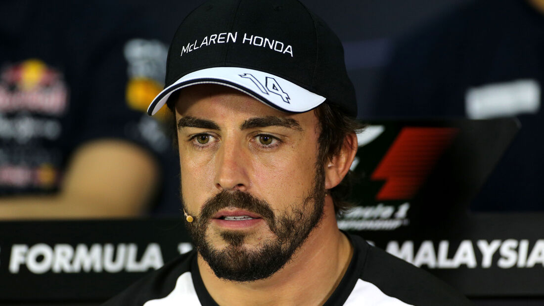 Fernando Alonso - McLaren-Honda - GP Malaysia - Donnerstag - 26.3.2015