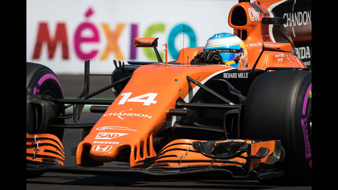 Fernando Alonso - McLaren-Honda - GP Mexiko 2017 - Qualifying