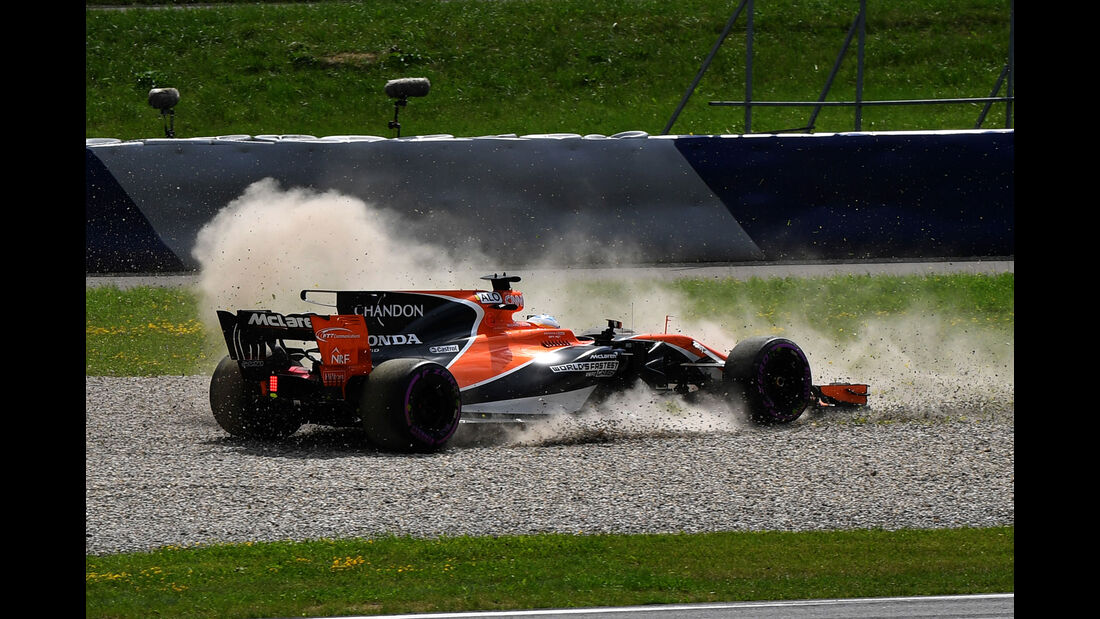 Fernando Alonso - McLaren-Honda - GP Österreich - Spielberg - Formel 1 - Freitag - 7.7.2017