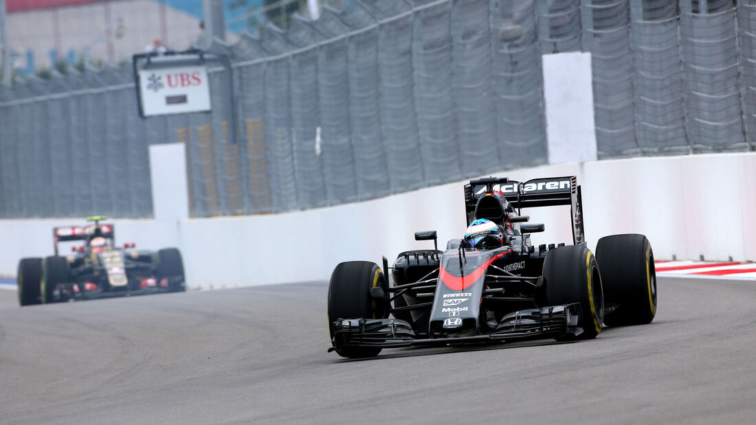Fernando Alonso - McLaren-Honda - GP Russland - Sochi - Freitag - 9.10.2015