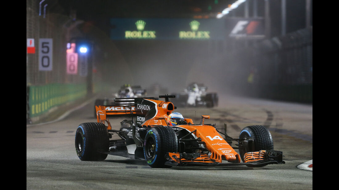 Fernando Alonso - McLaren-Honda - GP Singapur 2017 - Rennen