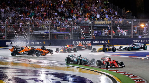 Fernando Alonso - McLaren-Honda - GP Singapur 2017 - Rennen