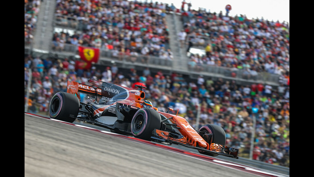 Fernando Alonso - McLaren-Honda - GP USA 2017 - Qualifying