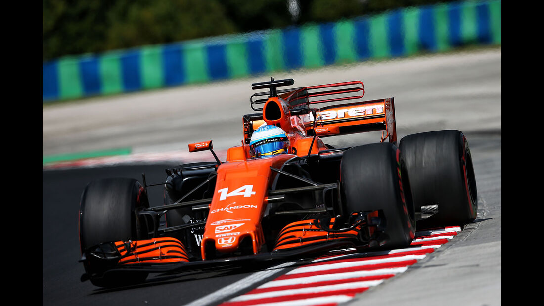 Fernando Alonso - McLaren-Honda - GP Ungarn - Budapest - Formel 1 - 28.7.2017
