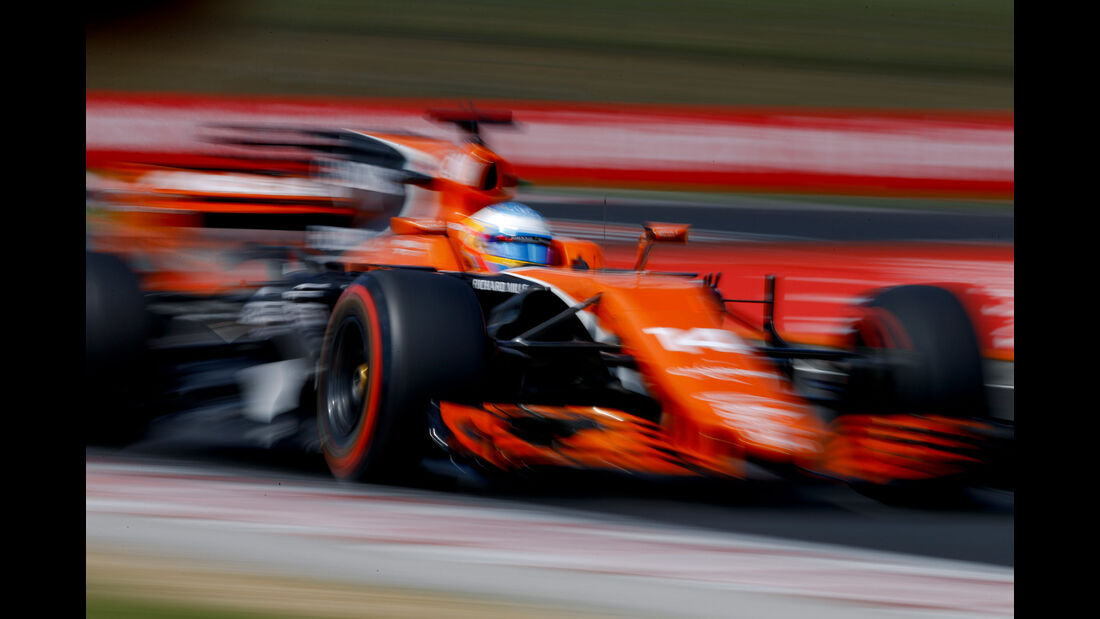 Fernando Alonso - McLaren-Honda - GP Ungarn - Budapest - Formel 1 - Freitag - 28.7.2017