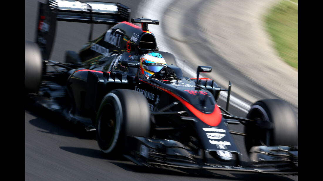 Fernando Alonso - McLaren-Honda - GP Ungarn - Budapest - Freitag - 24.7.2015