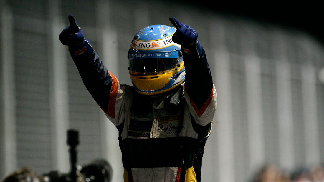 Fernando Alonso - Renault R28 - GP Singapur 2008