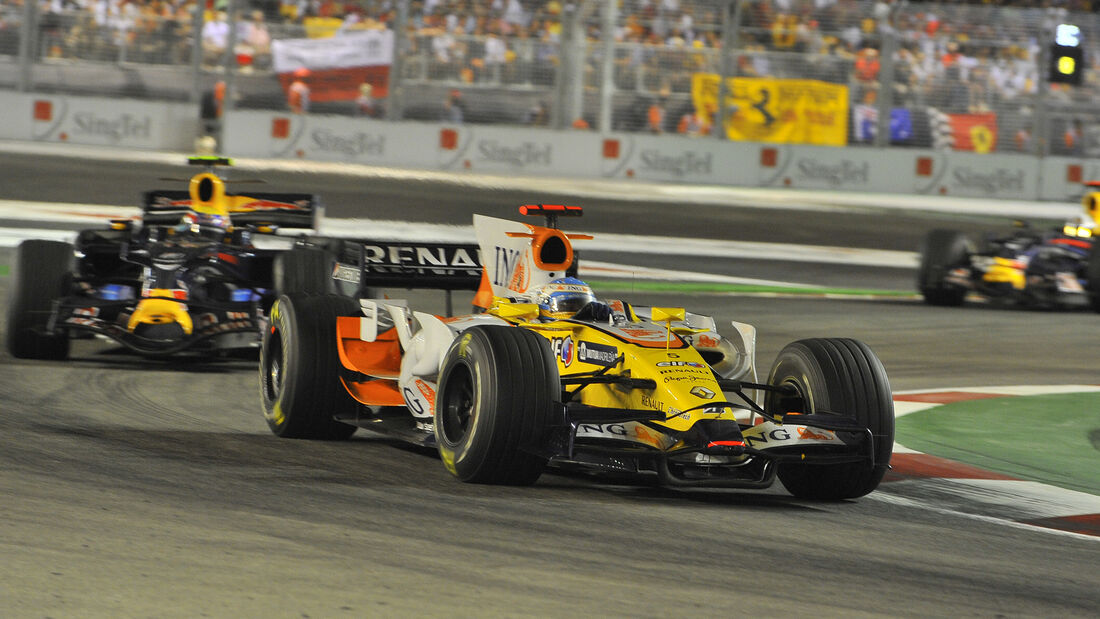 Fernando Alonso - Renault R28 - GP Singapur 2008