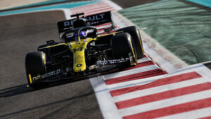 Fernando Alonso - Renault - Testfahrten - Abu Dhabi 2020