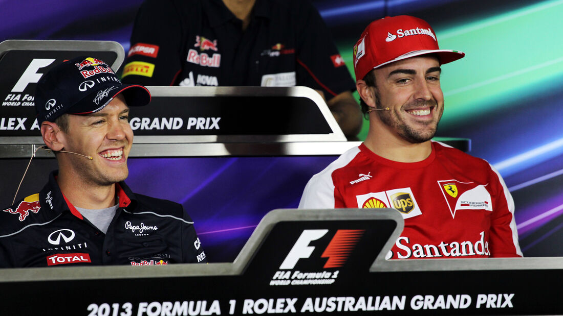 Fernando Alonso & Sebastian Vettel - Formel 1 - GP Australien - 12. März 2013