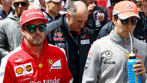 Fernando Alonso & Sergio Perez - F1 2013