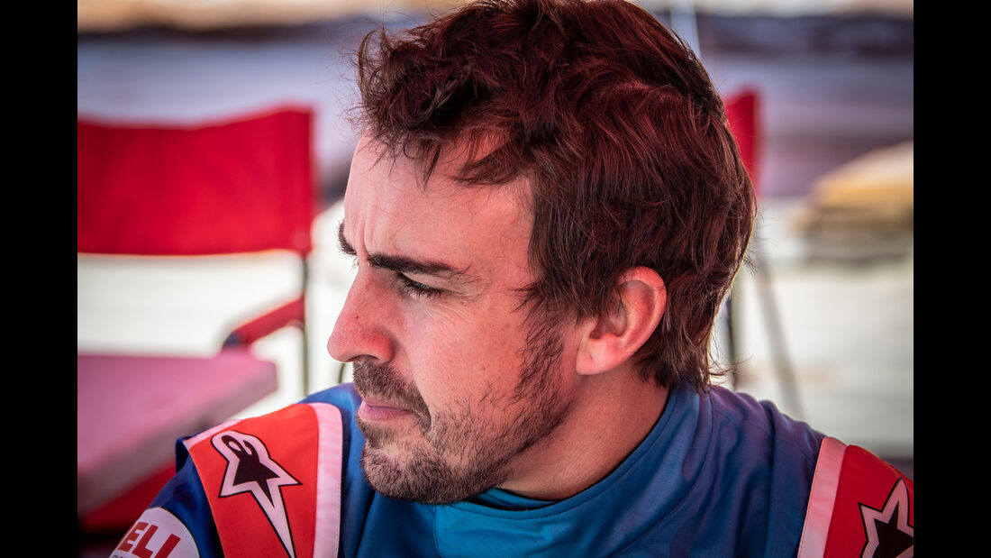 Fernando Alonso - Toyota Hilux - Rallye Raid - Test 2019