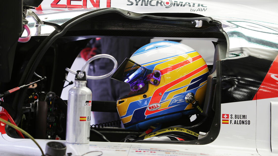 Fernando Alonso - Toyota WEC - Test - Bahrain - 2017