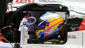 Fernando Alonso - Toyota WEC - Test - Bahrain - 2017