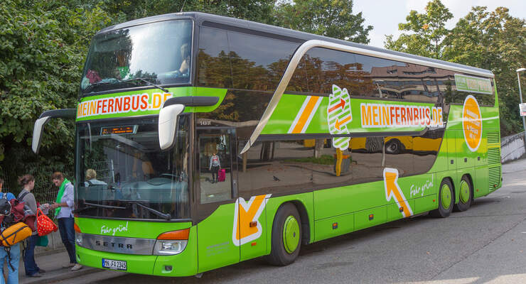 Fernbus, Seitenansicht