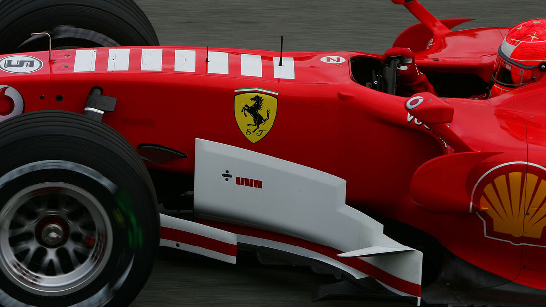Ferrari 248 F1 - Formel 1 (2006) - Bargeboard