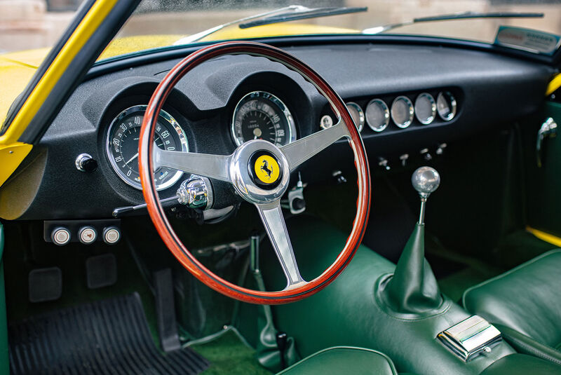 Ferrari 250 GT SWB Berlinetta Competizione by Scaglietti (1960) Cockpit