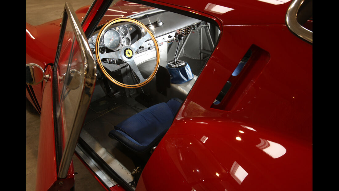 Ferrari 250 GTO, Cockpit, Fahrertür