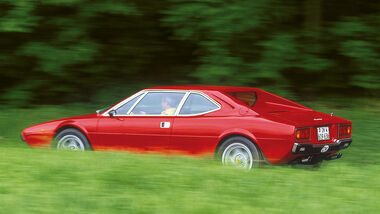 Ferrari 308 GT4, Seitenansicht