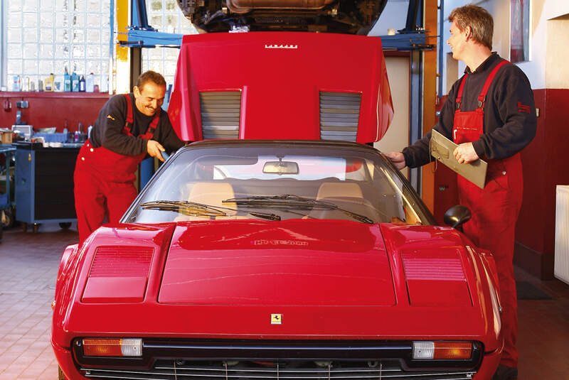Ferrari 308 GTB, Frontansicht