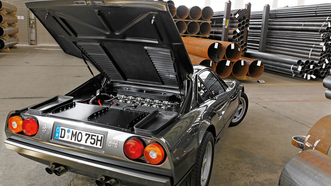 Ferrari 308 GTB, Heck, Motor