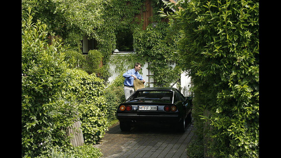 Ferrari 308 GTS, Heckansicht