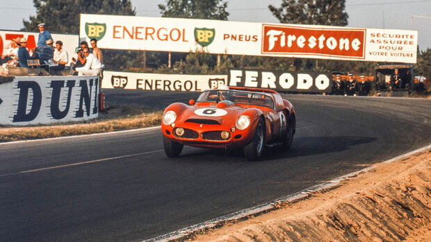 Ferrari 330 TRI/LM Spyder - Le Mans 1962 - Olivier Gendebien - Phil Hill