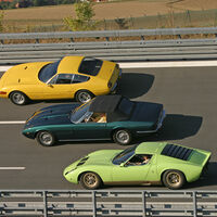 Ferrari 365 GTB/4 Daytona, Lamborghini Miura S, Maserati Ghibli SS