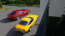 Ferrari 365 GTB/4, Ferrari F12 Berlinetta, Draufsicht