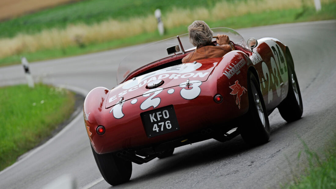 Ferrari 375 MM Spider, Heck, Rückansicht