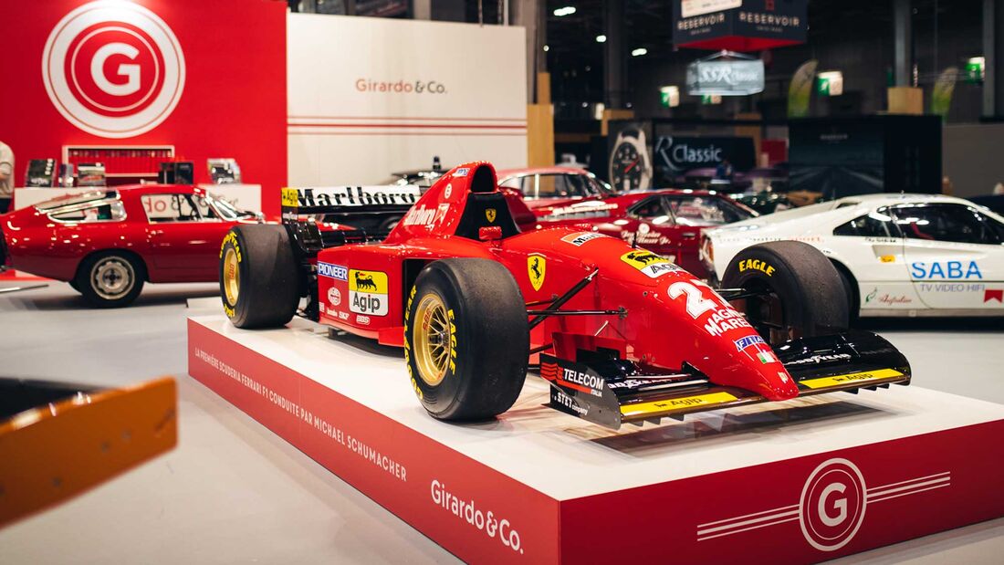 Ferrari 412 T2 (1995) Rétromobile Paris