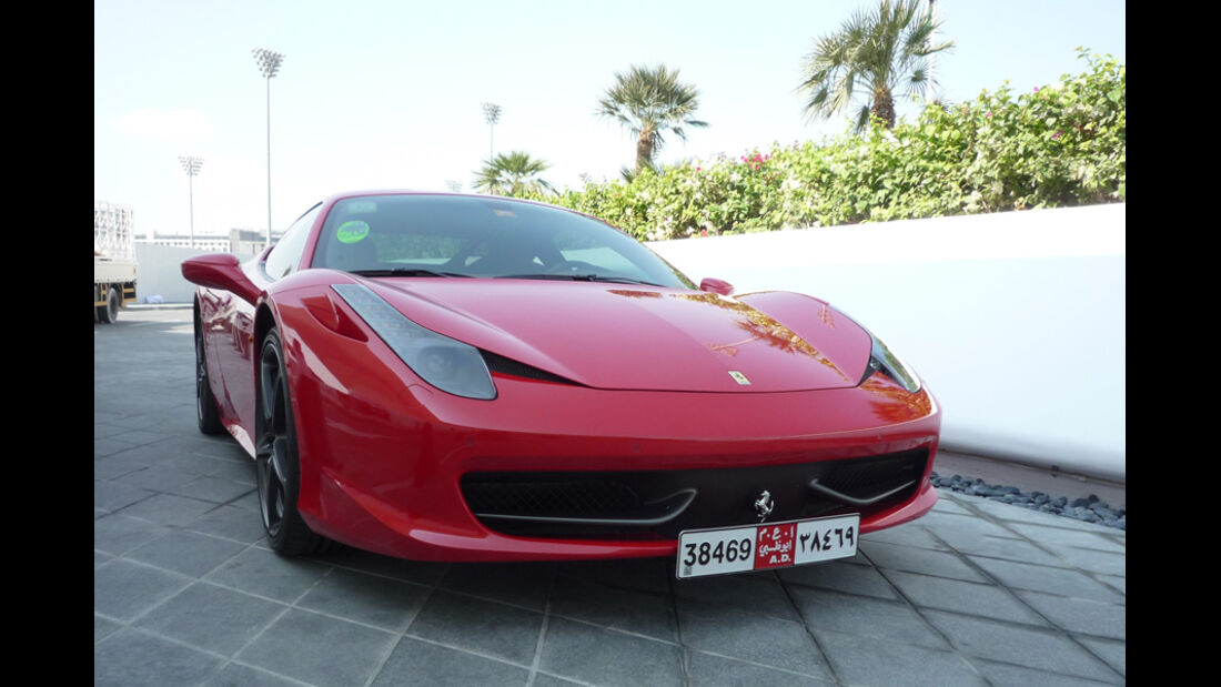 Ferrari 458 Abu Dhabi