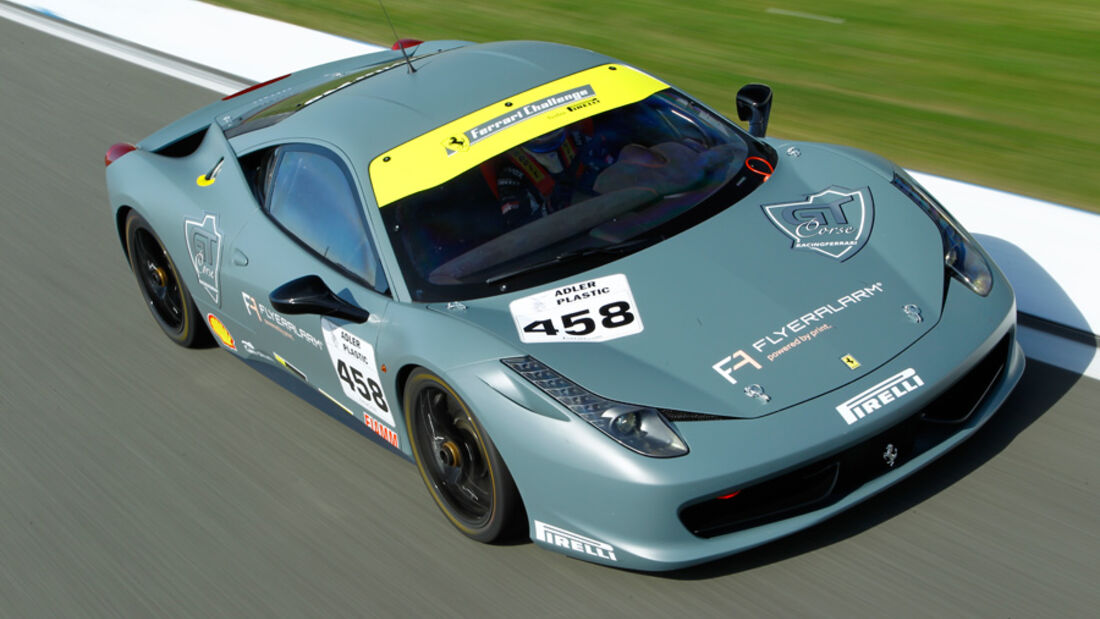 Ferrari 458 Challenge, Draufsicht