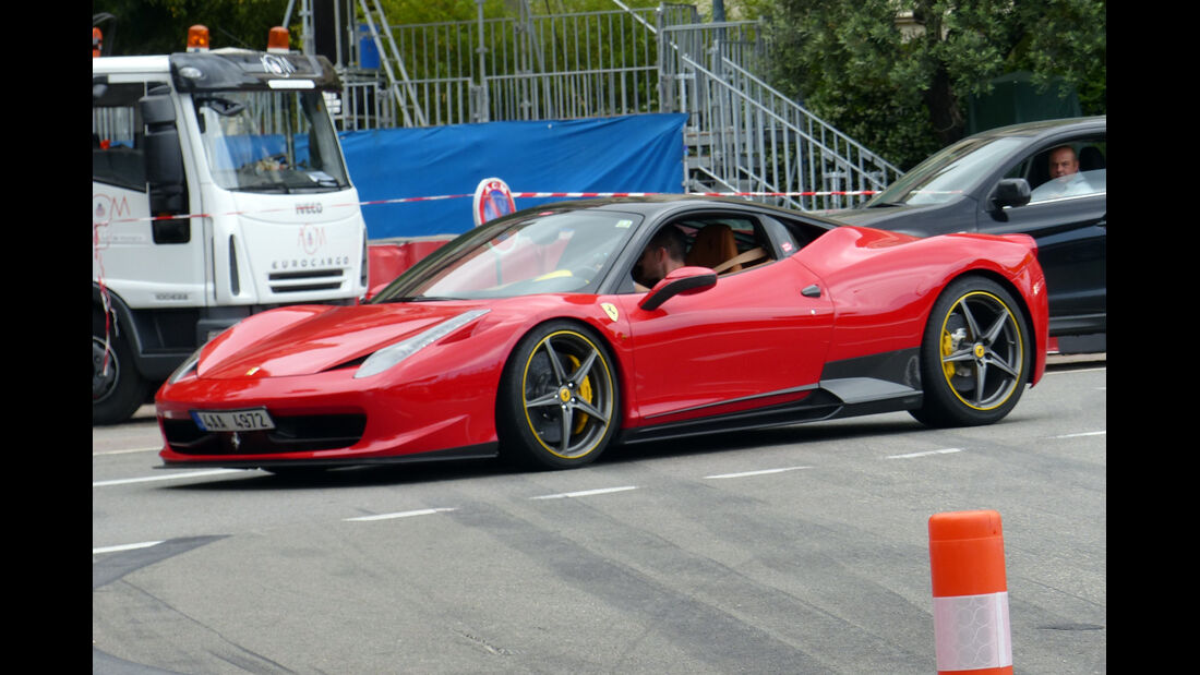 Ferrari 458 Italia - Car Spotting - Formel 1 - GP Monaco - 25. Mai 2014