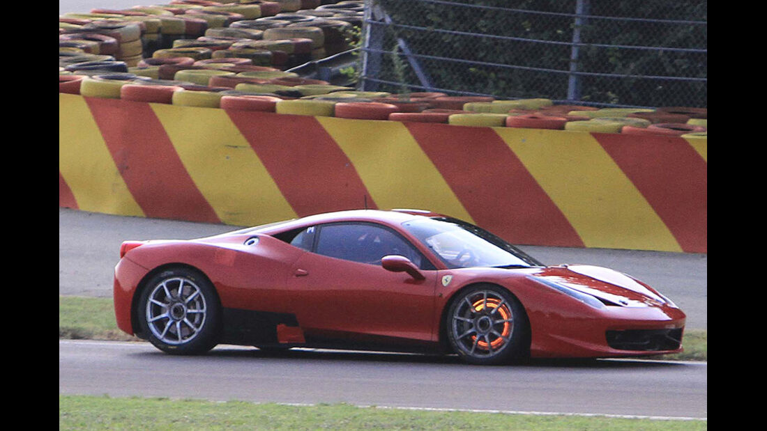 Ferrari 458 Italia Challenge Erlkönig