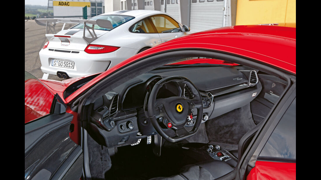 Ferrari 458 Italia, Cockpit, Lenkrad