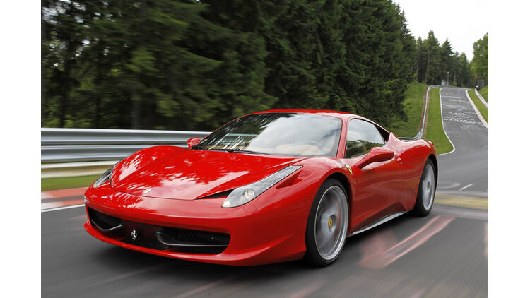 Ferrari 458 Italia Im Supertest Auf Der Nordschleife Grune Holle Brullt Forza Italia Auto Motor Und Sport