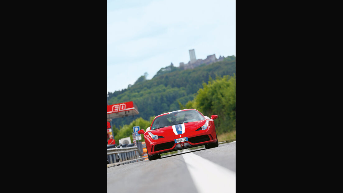 Ferrari 458 Speciale, Frontansicht