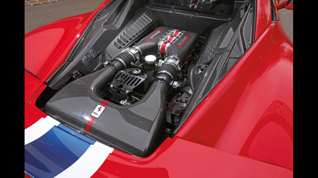 Ferrari 458 Speciale, Motor