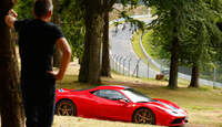 Ferrari 458 Speciale, Seitenansicht
