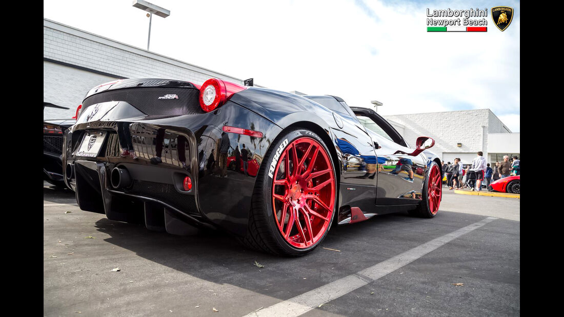 Ferrari 458 Speziale A - Supercar Show - Lamborghini Newport Beach