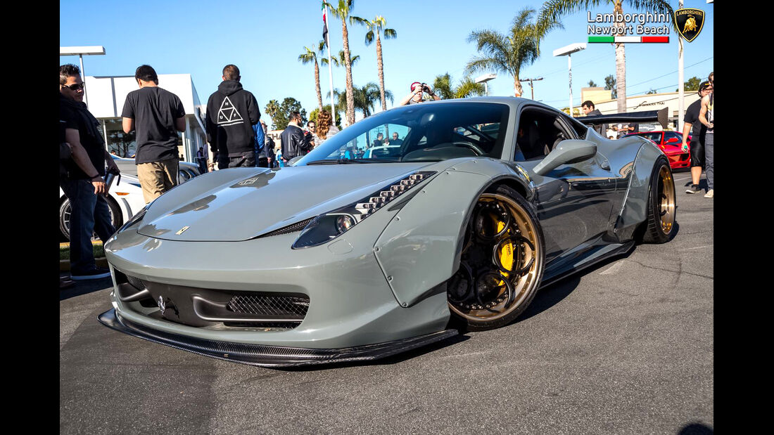 Ferrari 458 - Supercar Show - Lamborghini Newport Beach