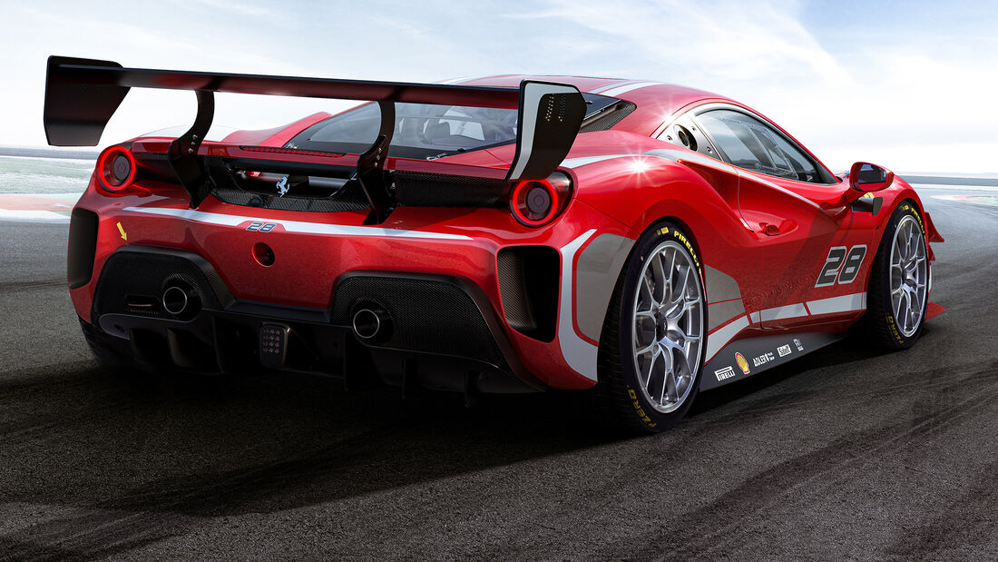 Ferrari 488 Challenge Evo - Rennwagen