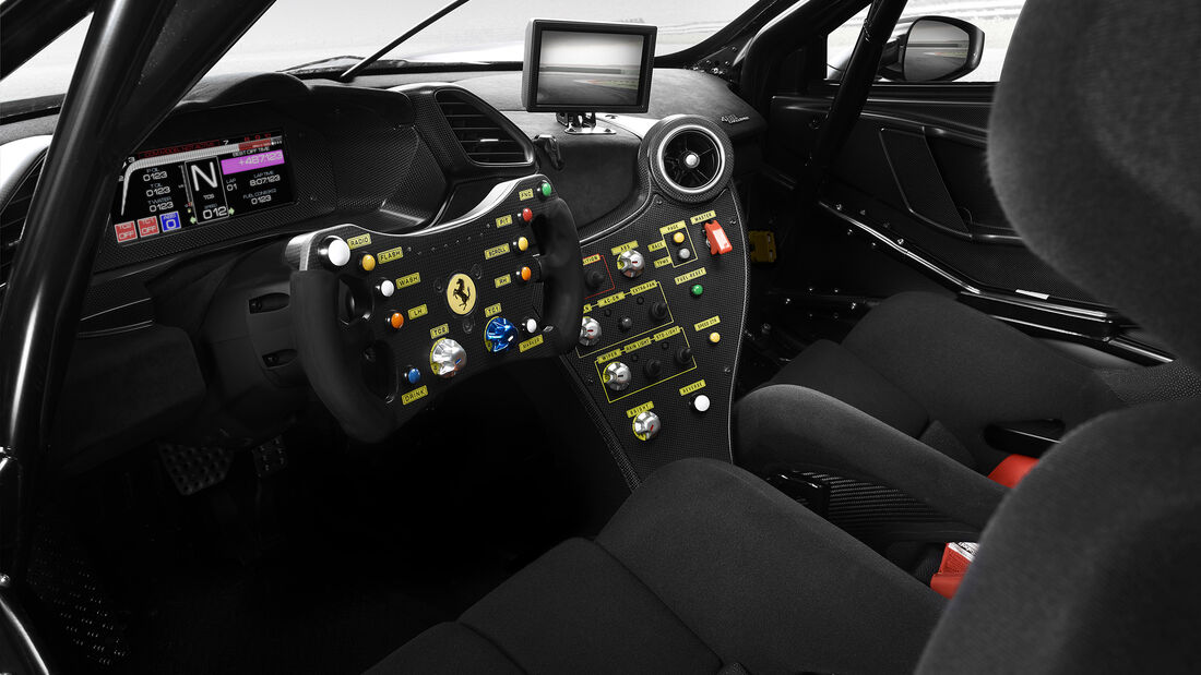 Ferrari 488 Challenge Evo - Rennwagen - Cockpit