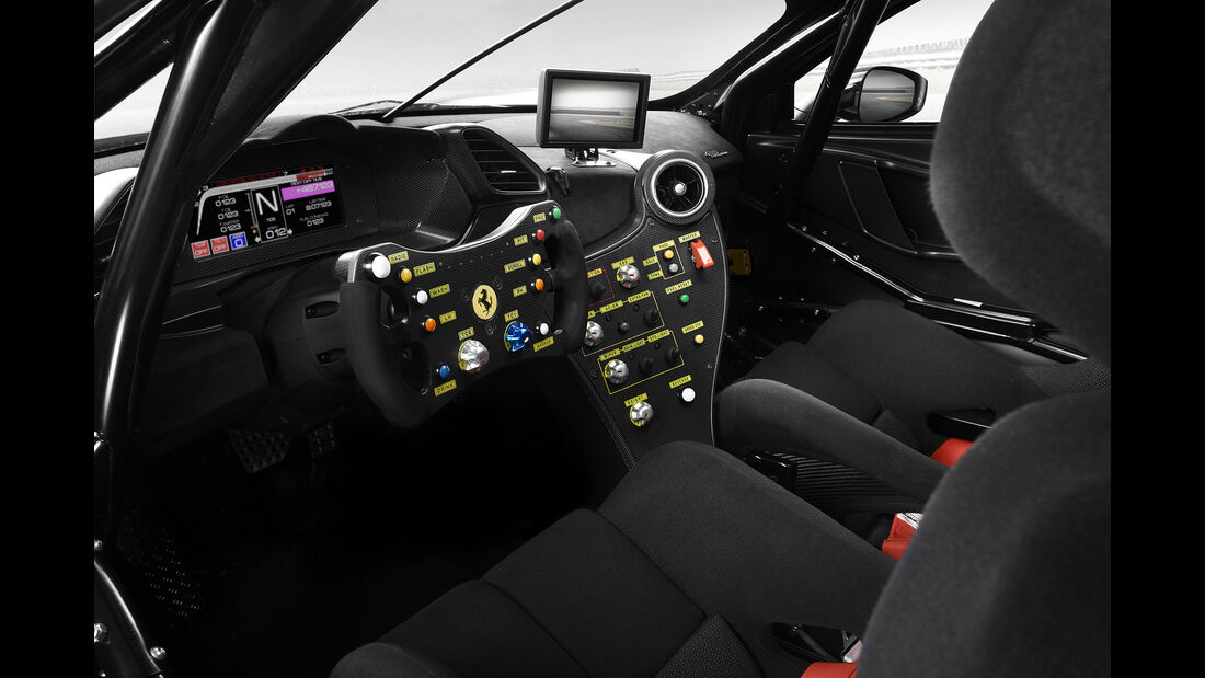 Ferrari 488 Challenge Evo - Rennwagen - Cockpit