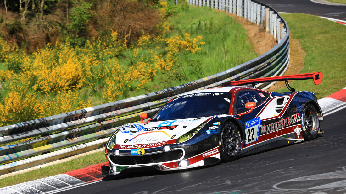 Ferrari 488 GT3 - Startnummer #22 - 2. Qualifying - 24h-Rennen Nürburgring 2017 - Nordschleife 